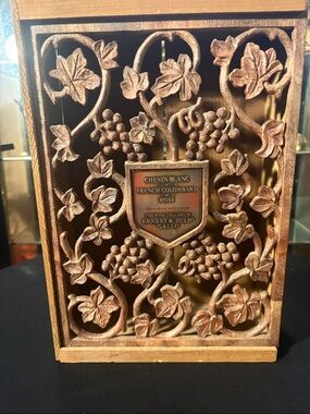 Ernest & Julio Gallo Vintage Vine Rose Wine Box Crate Display